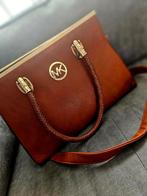 Mooie handtas, Sieraden, Tassen en Uiterlijk, Tassen | Damestassen, Ophalen of Verzenden, Gebruikt, Bruin, Handtas