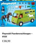 Playmobil Paardentrailer, Ophalen, Zo goed als nieuw, Complete set