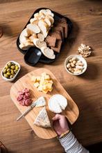 3-in-1 Serveerplank, serveerschaal, tapas plank, Bamboe, Huis en Inrichting, Woonaccessoires | Dienbladen, Ophalen of Verzenden