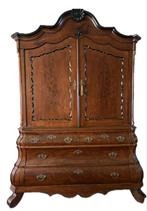 18e eeuwse Hollandse Kabinetkast, Antiek en Kunst, Antiek | Meubels | Kasten, Ophalen