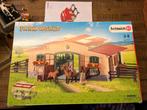 Schleich manege compleet, Verzamelen, Dierenverzamelingen, Overige typen, Overige soorten, Zo goed als nieuw, Ophalen