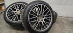 21" Porsche Cayenne Coupe Spyder velgen Conti winterbanden, Auto-onderdelen, Gebruikt, 275 mm, Banden en Velgen, V