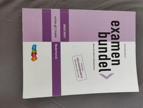 Examenbundel vmbo-gt/mavo Nederlands 2022/2023, Boeken, Schoolboeken, Zo goed als nieuw, Nederlands, VMBO, Ophalen of Verzenden