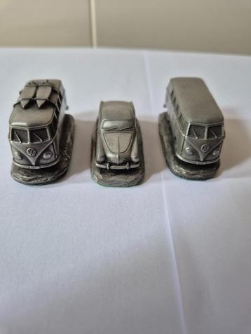 Volkswagen T1 en Karmann Ghia tinnen model zeer zeldzaam beschikbaar voor biedingen