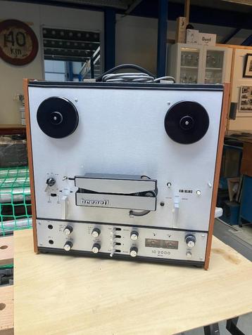 zeldzame Brenell IC 2000 bandrecorder in originele staat  beschikbaar voor biedingen