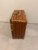 Vintage Bamboe Kist, Huis en Inrichting, Woonaccessoires | Kisten, Overige materialen, Gebruikt, 50 tot 100 cm, Ophalen of Verzenden