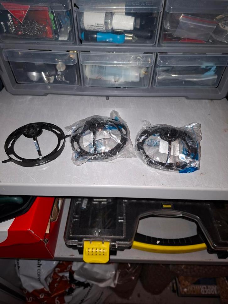 *** 3 Shimano aero technium Line guards ***, Watersport en Boten, Hengelsport | Karpervissen, Nieuw, Molen, Ophalen of Verzenden