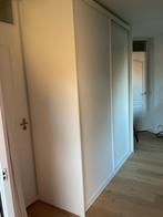 Ruime witte kledingkast met schuifdeuren, Huis en Inrichting, Kasten | Kledingkasten, Ophalen, 200 cm of meer, 150 tot 200 cm
