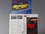 3 x brochure TOYOTA MR2 - NL, Ophalen of Verzenden, Toyota