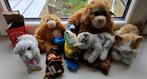 Knuffels ass. 7 World Wild Life, Mon ChhiChi, Little Lamb, Ophalen of Verzenden, Zo goed als nieuw, Overige typen
