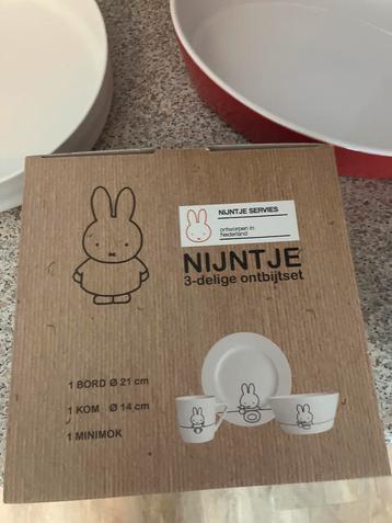 Nijntje 3-delige ontbijtset - Nieuw in doos! beschikbaar voor biedingen