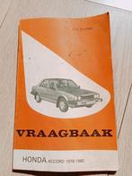 Vraagbaak Honda Accord 1978 - 1980, Ophalen