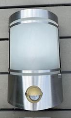 Eglo RVS buitenlamp met bewegingscensor, Bewegingssensor, Minder dan 50 watt, Wandlamp, Ophalen of Verzenden