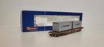 Roco maerks containerwagen., Hobby en Vrije tijd, Gelijkstroom, Wagon, Ophalen of Verzenden, Zo goed als nieuw