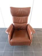 Bruine elektrische sta op stoel prominent frans molenaar, Huis en Inrichting, Fauteuils, Ophalen, Minder dan 75 cm, Nvt, Nvt