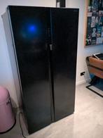 Amerikaanse koelkast zwart, Ophalen, Gebruikt, 200 liter of meer, 60 cm of meer