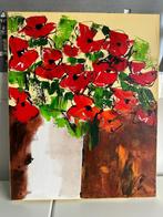 Bloemen in vaas - C.M. Leushuis, Ophalen