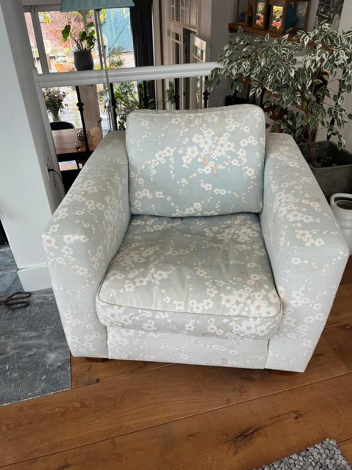 Fauteuil Linteloo, Huis en Inrichting, Fauteuils, Zo goed als nieuw, Stof, 50 tot 75 cm, 75 tot 100 cm, Ophalen
