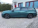 Peugeot 308 SW 1.2 PureTech Allure/AUTOMAAT/NAVI/360CAM, Auto's, Peugeot, Gebruikt, Zwart, 1199 cc, Leder en Stof