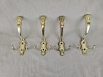 Setje Vintage Kapstokhaken 4x ( Lot 7), Gebruikt, Wandhaken, Ophalen of Verzenden, Minder dan 100 cm