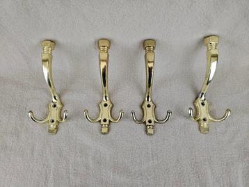 Setje Vintage Kapstokhaken 4x ( Lot 7) beschikbaar voor biedingen