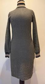 Beige geblokte jurk Anna Blue XS - Nieuw (NP: €109.95), Kleding | Dames, Jurken, Beige, Anna Blue, Nieuw, Ophalen of Verzenden