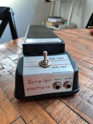Schaller wha wha, 1971 beschikbaar voor biedingen