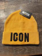 Icon nieuw muts met etiket mais geel, Nieuw, Overige maten, Ophalen of Verzenden, Icon