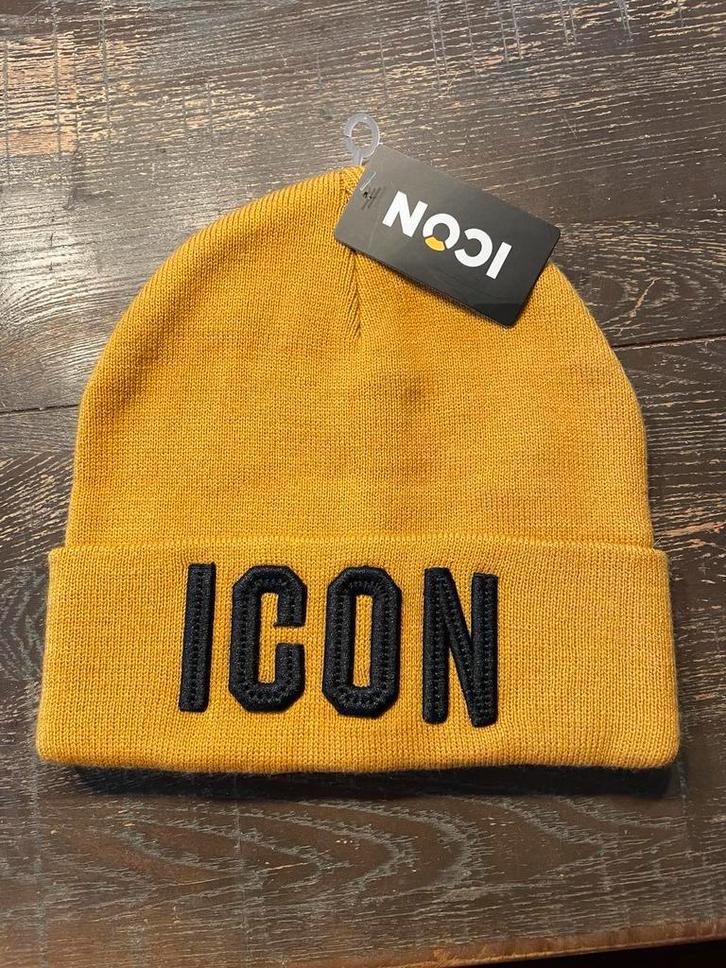 Icon nieuw muts met etiket mais geel, Kleding | Heren, Mutsen, Sjaals en Handschoenen, Nieuw, Muts, Overige maten, Ophalen of Verzenden