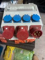 Krachtstroom verdeler 32A + 10m kabel, Doe-het-zelf en Verbouw, Elektra en Kabels, Ophalen, Gebruikt, Kabel of Snoer