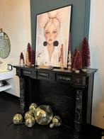 Stijlvol Portret Schilderij Carla van Iersel, Antiek en Kunst, Ophalen of Verzenden