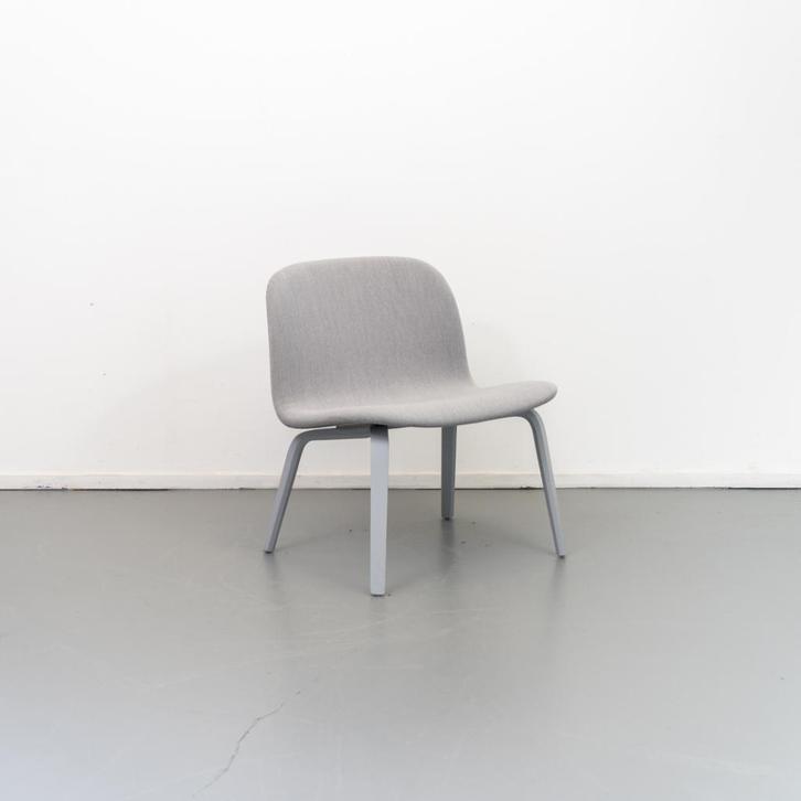 4 Muuto Visu Lounge Chair Grijs stof Nieuw, Huis en Inrichting, Fauteuils, Nieuw, Stof
