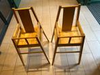 Houten Kinderstoelen - 2 stuks, Ophalen, Gebruikt, Overige typen