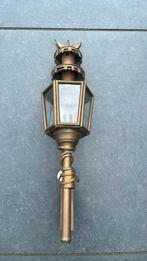 Koperen lamp met verlichting, Ophalen of Verzenden