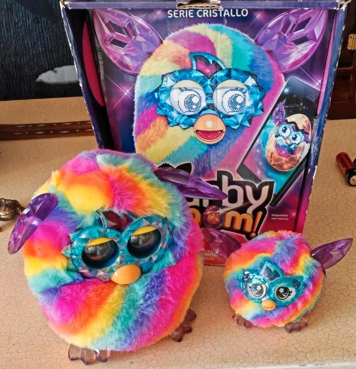Furby  Italiaans sprekend met baby furby kerst kado, Kinderen en Baby's, Speelgoed | Knuffels en Pluche, Zo goed als nieuw, Overige typen