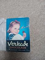 Nieuw blik verkade chocolade, vintage, Verzamelen, Ophalen of Verzenden, Nieuw, Kwartet(ten)