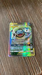 Pokémon kaart blastoise & piplup tagteam, Ophalen of Verzenden, Zo goed als nieuw, Losse kaart