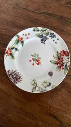 Kerstservies Gebaksbordje Janneke Brinkman, Gebruikt, Overige typen, Ophalen of Verzenden, Overige stijlen