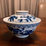 Antiek Chinees porselein dekselpot, Antiek en Kunst, Antiek | Keramiek en Aardewerk, Ophalen of Verzenden