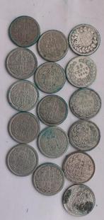 Kwartjes., Ophalen of Verzenden, Koningin Wilhelmina, 25 cent