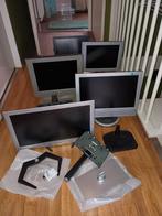 Monitoren - 5 st Verschillende merken en types, Gebruikt, Verschillend, HDMI, Samsung, Akai