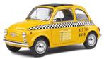 Fiat 500 Taxi New York City (NYC), Nieuw, Solido, Ophalen of Verzenden, Auto