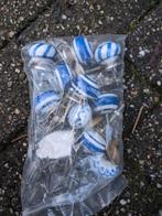 Set van 10 keramische kastknoppen, Doe-het-zelf en Verbouw, Hang- en Sluitwerk, Ophalen, Gebruikt