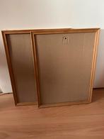 Twee houten lijsten, Ophalen of Verzenden, Zo goed als nieuw, Hout, Minder dan 50 cm