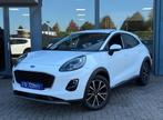 Ford Puma 1.0 EcoBoost Hybrid Titanium Airco Lmv Navi Cruise, Voorwielaandrijving, Zwart, Wit, Origineel Nederlands