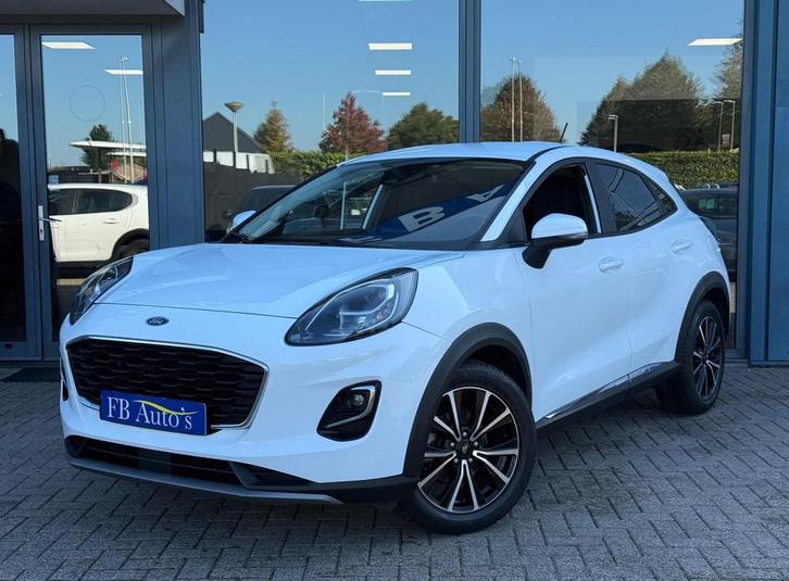 Ford Puma 1.0 EcoBoost Hybrid Titanium Airco Lmv Navi Cruise, Auto's, Ford, Bedrijf, Te koop, Puma, ABS, Adaptive Cruise Control