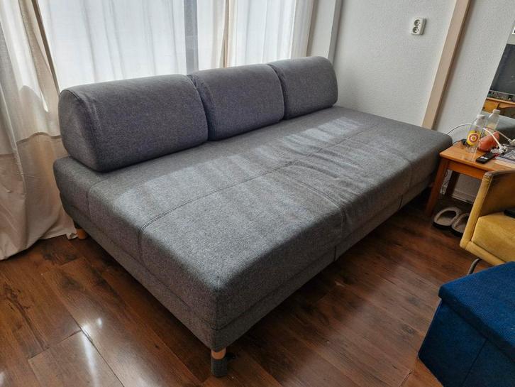 MOET WEG: Flottebo IKEA slaapbank, Huis en Inrichting, Slaapkamer | Slaapbanken, Zo goed als nieuw, 120 cm, 200 cm, Tweepersoons