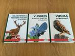3 Postcode loterij natuurboeken/ 3 veldgidsen / Duin dieren, Boeken, Natuur, Ophalen, Nieuw