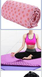 Yoga handoek mat towel 183 x 67 cm., Ophalen of Verzenden, Zo goed als nieuw, Yogamat