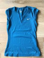 Nike sporttop t shirt puur blauw NIEUW Maat 36-38, Kleding | Dames, Blauw, Overige typen, Nike, Ophalen of Verzenden